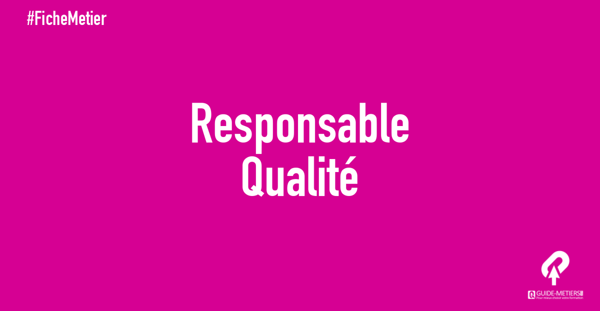  Responsable  Qualit   M tier formation salaire 